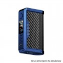 [Ships from Bonded Warehouse] Authentic LostVape Centaurus Q200 Box Mod - Sierra Blue Carbon Fiber, VW5~200W, 2 x 18650