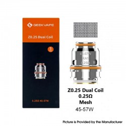 [Ships from Bonded Warehouse] Authentic GeekVape Z Coil for Obelisk Tank, Obelisk 120FC Kit / 200 kit - 0.25ohm (5 PCS)