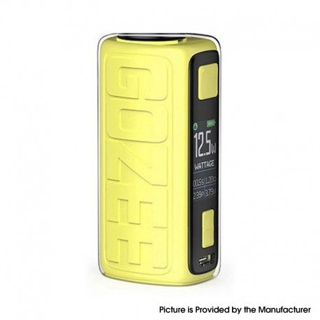 [Ships from Bonded Warehouse] Authentic Innokin GoZee 60W Box Mod - Yellow, VW 6~60W, 2100mAh