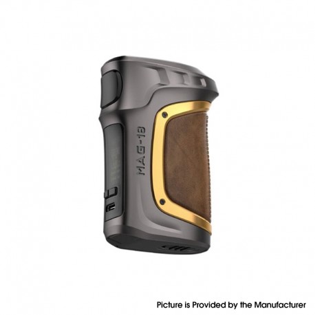 [Ships from Bonded Warehouse] Authentic SMOKTech SMOK MAG 18 VW Box Mod - Gun Metal Gold, VW 5~230W, 2 x 18650