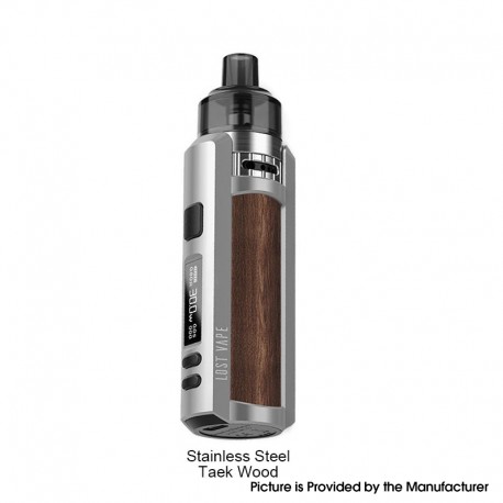 [Ships from Bonded Warehouse] Authentic LostVape Ursa Mini 30W Pod System Mod Kit - SSTaek Wood, VW 5~30W, 1200mAh