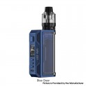 [Ships from Bonded Warehouse] Authentic LostVape Thelema Quest 200W VW Box Mod Kit + UB Pro Pod Tank - Blue Clear