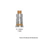 [Ships from Bonded Warehouse] Authentic GeekVape G Coil for Wenax C1 Kit / AP2 Pod / SIREN G MTL Tank - 1.8ohm (5 PCS)
