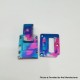 Authentic MK Mods Inner Panel Square Button 4-in-1 Inner Set for SXK BB / Billet Mod Kit - Graffiti, with USB Slot