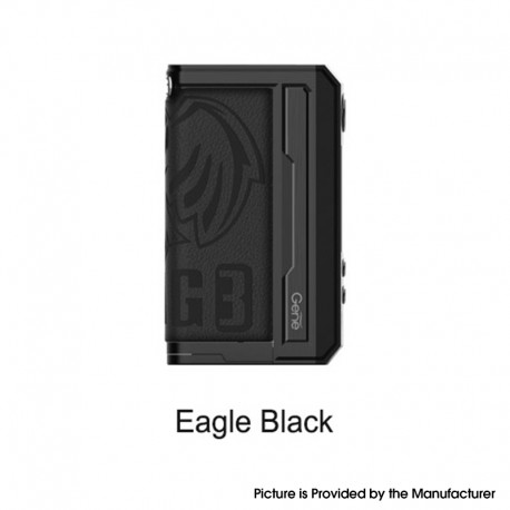 [Ships from Bonded Warehouse] Authentic Voopoo Drag 3 177W VW Box Mod - Eagle Black, 5~177W, 2 x 18650, GENE.FAN 2.0 Chip