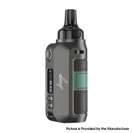 Authentic Eleaf iSolo Air 2 Pod Mod Kit - Green Black, 1500mAh, VW 1~40W, 2ml, 0.8ohm / 1.2ohm