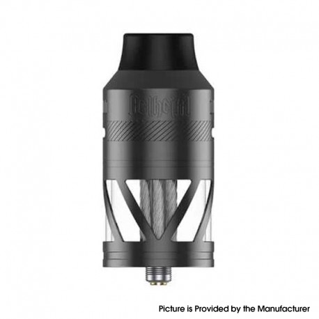 [Ships from Bonded Warehouse] Authentic Hellvape Helheim S30 RDTA Rebuildable Atomizer - Gun Metal, 12ml, 30mm, BF Pin