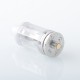 Authentic BP Mods Pioneer S Tank Clearomizer Atomizer - Silver, 4ml, RDL 0.55ohm / MTL 1.05ohm, Long Version, 22mm