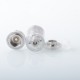 Authentic BP Mods Pioneer S Tank Clearomizer Atomizer - Silver, 4ml, RDL 0.55ohm / MTL 1.05ohm, Long Version, 22mm