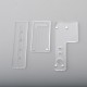 Authentic MK MODS Topo Panels Plates Set for Orca Boro Box Mod Kit - Full Clear