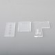 Authentic MK MODS Topo Panels Plates Set for Orca Boro Box Mod Kit - Full Clear