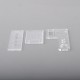 Authentic MK MODS Topo Panels Plates Set for Orca Boro Box Mod Kit - Clear