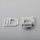 Mission XV Topo Inner Plate Set + Front / Back Plate for SXK BB / Billet Box Mod Kit - Silver, Aluminum + Acrylic