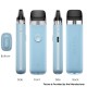 [Ships from Bonded Warehouse] Authentic Voopoo Vinci Q Pod System Kit - Crystal Blue, 900mAh, 2ml, 1.2ohm
