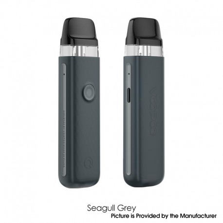 [Ships from Bonded Warehouse] Authentic Voopoo Vinci Q Pod System Kit - Seagull Grey, 900mAh, 2ml, 1.2ohm