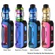 [Ships from Bonded Warehouse] Authentic GeekVape S100 Aegis Solo 2 Box Mod + Z Sub-ohm 2021 Tank Kit - Blue Red , 1 x 18650