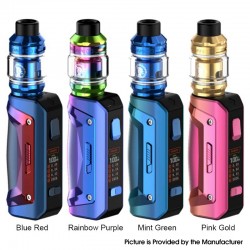 original GeekVape S100 Aegis Solo 2 Box Mod + Z Sub-ohm 2021 Tank Starter Kit