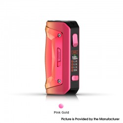 [Ships from Bonded Warehouse] Authentic Geekvape S100 Aegis Solo 2 100W Box Mod - Pink Gold, 1 x 18650