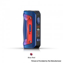 [Ships from Bonded Warehouse] Authentic Geekvape S100 Aegis Solo 2 100W Box Mod - Blue Red, 1 x 18650