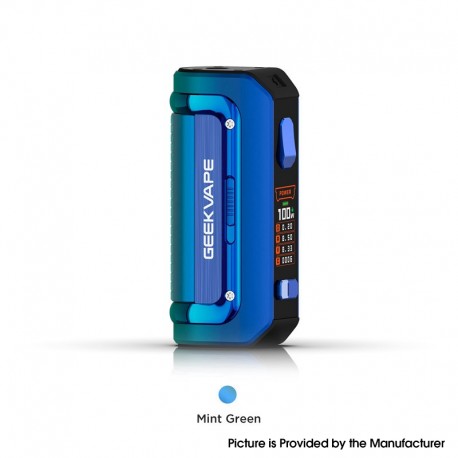 [Ships from Bonded Warehouse] Authentic GeekVape M100 Aegis Mini 2 100W Box Mod - Mint Green, 2500mAh