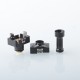 Wick'd Bridg'd V2 Style RBA Bridge for Boro Devices / Billet / BB - Black, 1.0mm, 2.5mm, 3.0mm, 3.5mm, 4.0mm, MTL / DL Drip Tip