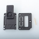 Mission XV Switch Style Inner Plate Set for SXK BB / Billet Box Mod Kit - Black, Aluminum