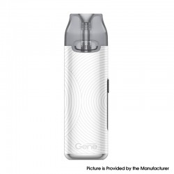 [Ships from Bonded Warehouse] Authentic VOOPOO V.THRU Pro VW Pod System Mod Kit - Moon White, 5~25W, 900mAh, 1.2 / 0.7ohm