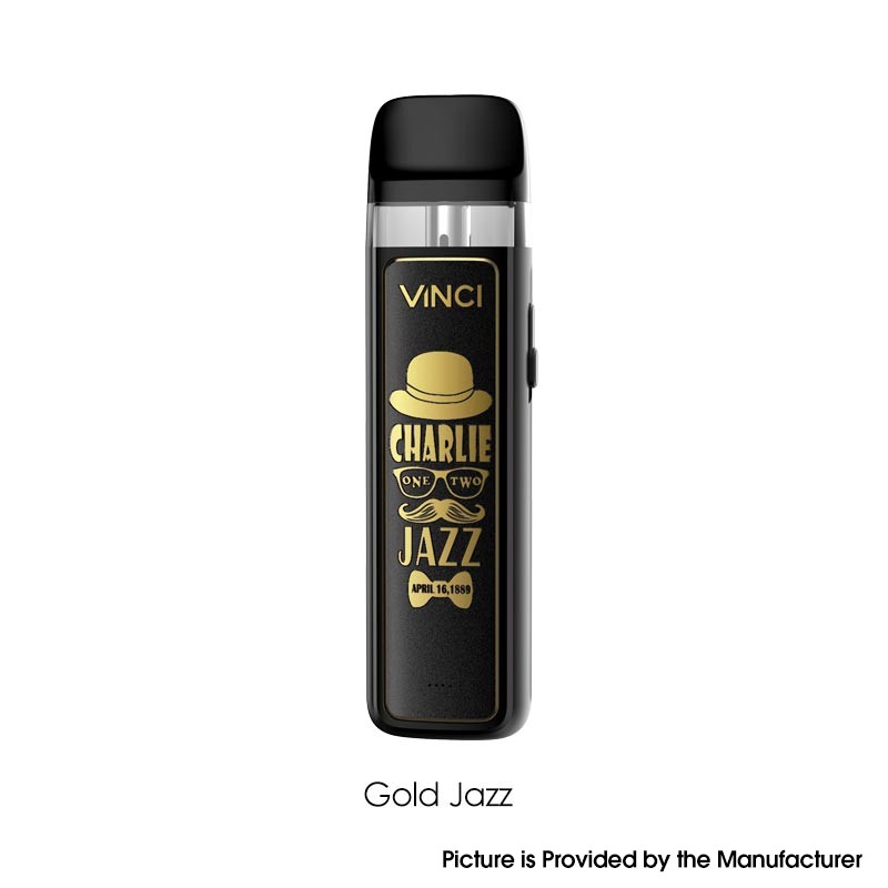 Buy Authentic Voopoo Vinci Pod System Kit Royal Edition Gold Jazz