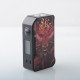 Authentic Dovpo MVP 220W Vape Box Mod - Fire Demon Beast-Black, 5~220W, 2 x 18650