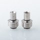 Monarchy Cyber Style BB Billet Drip Tip Set - SS + PC + POM + PEI + PEEK, DL / MTL, 2 PCS BB Connector + 5 PCS Mouthpiece