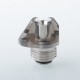 Monarchy Cyber Style BB Billet Drip Tip Set - SS + Acrylic, DL / MTL, 2 PCS BB Connector + 6 PCS Mouthpiece