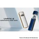 [Ships from Bonded Warehouse] Authentic Voopoo VMATE E Pod System Kit - White Inlaide Gold, 1200mAh, 3ml, 0.7ohm / 1.2ohm