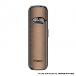 [Ships from Bonded Warehouse] Authentic Voopoo VMATE E Pod System Kit - Classic Brown, 1200mAh, 3ml, 0.7ohm / 1.2ohm