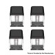 [Ships from Bonded Warehouse] Authentic Vaporesso Xros Pod Cartridge for Xros mini / Xros Nano - 2ml, 1.2ohm coil (4 PCS)