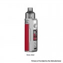 [Ships from Bonded Warehouse] Authentic VOOPOO DRAG S 60W 2500mAh VW Mod Pod System Kit - Silver Red, 4.5ml, 0.2 / 0.3ohm, 5~60W