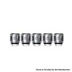 [Ships from Bonded Warehouse] Authentic SMOK Baby Coil for Scar-18 Kit, TFV9, TFV8 Big Baby Tank - Strip Coils 0.15ohm (5 PCS)