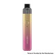 [Ships from Bonded Warehouse] Authentic GeekWenax K1 600mAh Pod System Kit - Gold Pink, 2.0ml Pod Cartridge, 0.8ohm / 1.2ohm