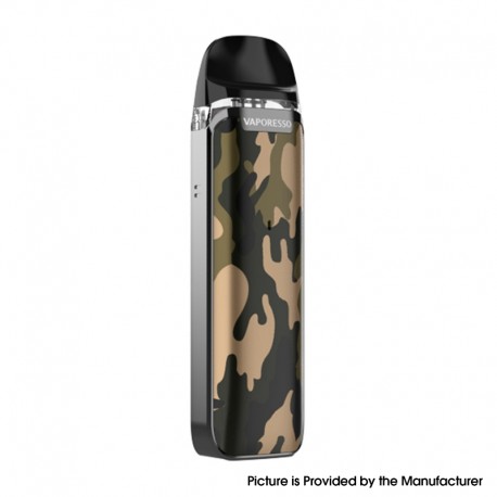 [Ships from Bonded Warehouse] Authentic Vaporesso Luxe Q Pod System Kit - Camo, 1000mAh, 2.0ml Pod, 0.8ohm / 1.2ohm