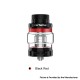 [Ships from Bonded Warehouse] Authentic GeekVape Cerberus Sub Ohm Tank Clearomizer - Black Red, Stainless Steel, 4ml, 27mm