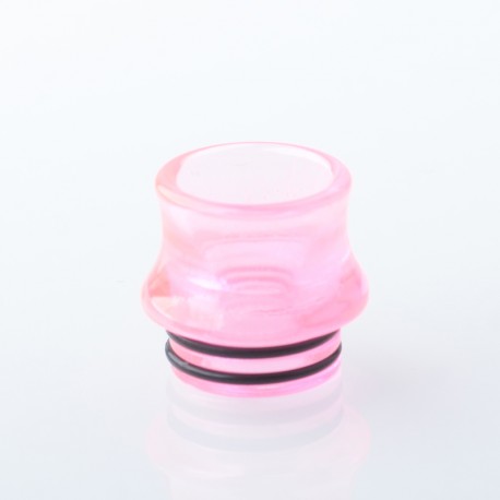 Authentic Reewape AS348 Resin 810 Drip Tip for RDA / RTA / RDTA Atomizer - Pink, Resin