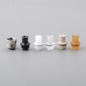 EXO Nave Style Drip Tip for SXK BB / Billet Box Mod Kit - Stainless Steel Base + 5 PCS Mouthpiece (PEEK / POM / PEI / PC)