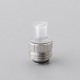 EXO Nave Style Drip Tip for SXK BB / Billet Box Mod Kit - Stainless Steel Base + 5 PCS Mouthpiece (PEEK / POM / PEI / PC)