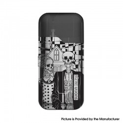 [Ships from Bonded Warehouse] Authentic Suorin Air Pro 18W 930mAh Pod System Kit - Gothic Skeletons, 4.9ml Pod Cartridge, 1.0ohm