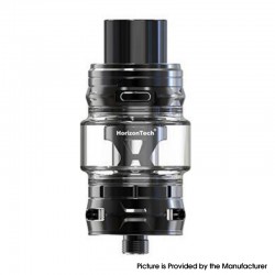 [Ships from Bonded Warehouse] Authentic HorizonTech Aquila Tank Atomizer - Black, 5ml, 0.14ohm / 0.16ohm, 25.3mm Diameter