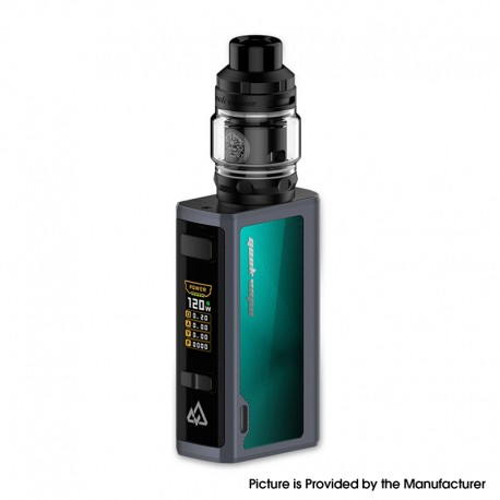 [Ships from Bonded Warehouse] Authentic GeekVape Obelisk 120 FC Z Kit 120W 3700mAh Mod + Z Tank - Gunmetal, 5~120W