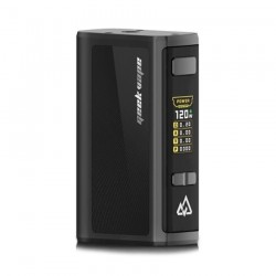 [Ships from Bonded Warehouse] Authentic GeekObelisk 120 FC VW Box Mod - Black, VW 5~120W, 3700mAh, Without Fast Charger