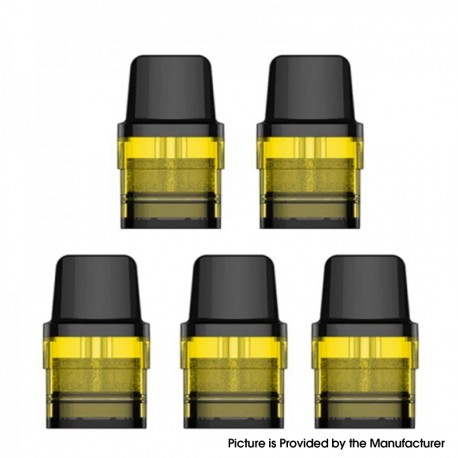 [Ships from Bonded Warehouse] Authentic Joyetech WideWick Replacement Empty Pod Cartridge - Black, 2ml, Mesh 1.2ohm (5 PCS)