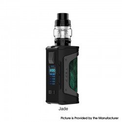[Ships from Bonded Warehouse] Authentic GeekAegis Legend 200W Mod Kit with Alpha Tank - Jade, 2 x 18650, 4ml, 0.2ohm / 0.4ohm