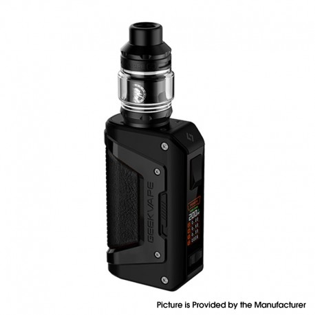 [Ships from Bonded Warehouse] Authentic GeekVape L200 Aegis Legend 2 Mod kit with Z Sub Ohm 2021 Tank Atomizer - Classic Black