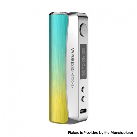 [Ships from Bonded Warehouse] Authentic Vaporesso GTX One 40W 2000mAh VW Variable Wattage Box Mod - Lime Green, 5~40W